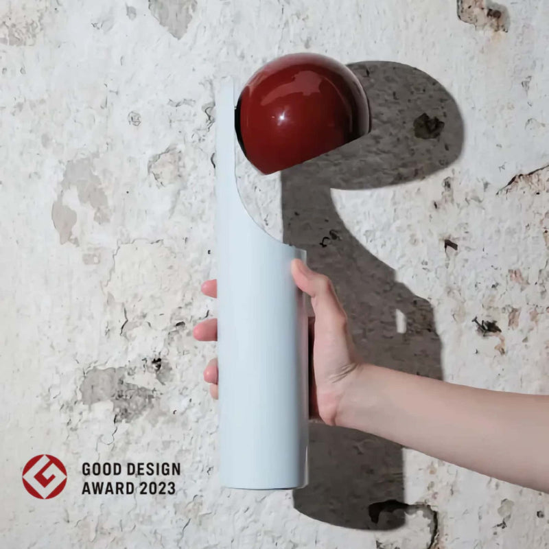 Fine Lumens Mono rechargeable lamp, nutshell/cameo brown