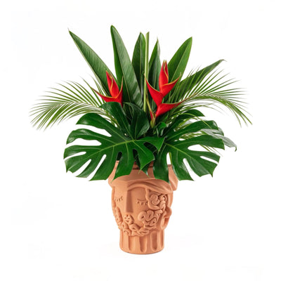 Seletti Magna Graecia terracotta vase, man