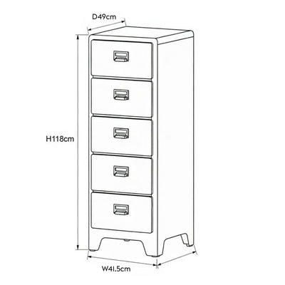 Dulton 5 Drawers cabinet