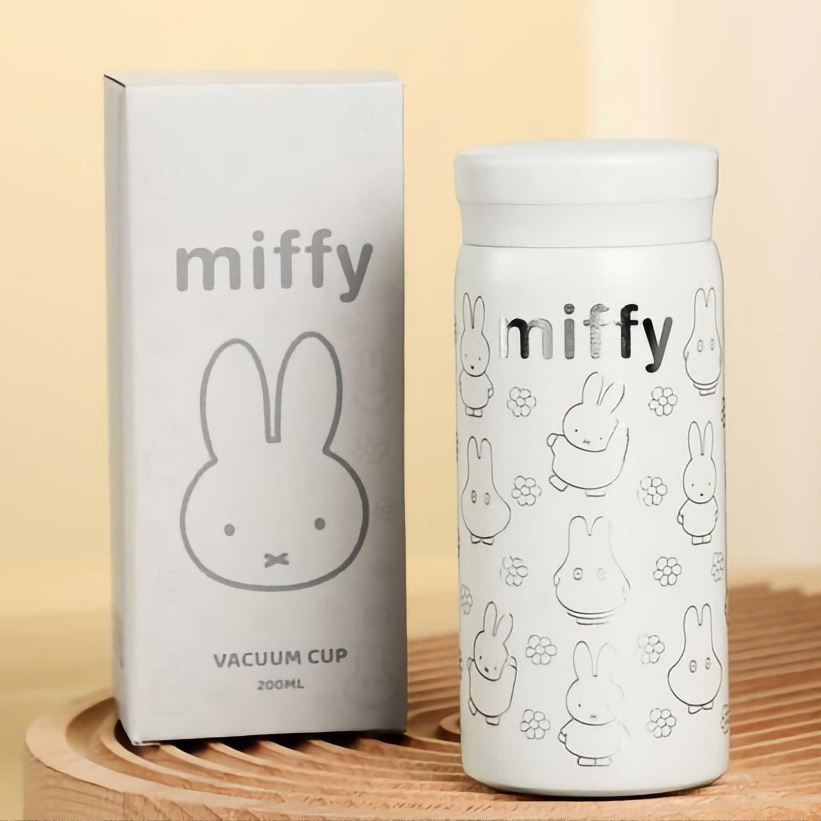 VIPO Miffy thermal bottle 200ml, White