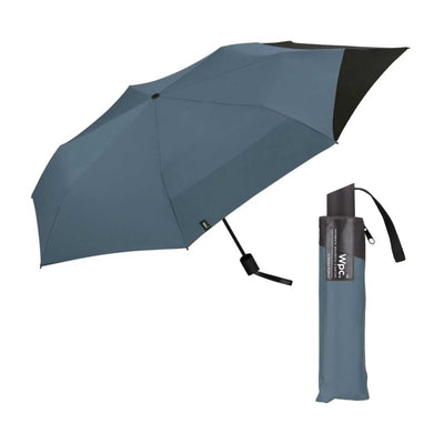 Wpc. Back Protect Mini Folding Umbrella, Blue/Black