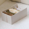 Gudee ALFIO storage box 5 sections, Cotton white