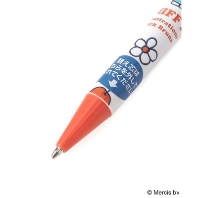 Miffy Kururin mechanical pencil, turquoise