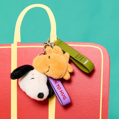 Peanuts ECO Fuzzy bag charm, Woodstock