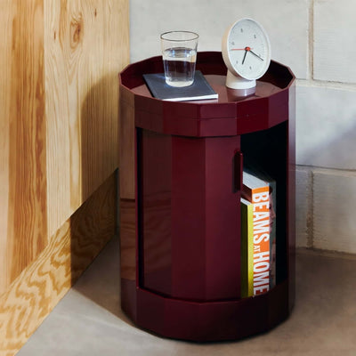 Hay Facet cabinet 100, burgundy