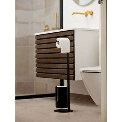 Zone Denmark Rim toilet bulter, black