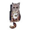 Engstler Quartz Moving Eyes Cat Miniature Clock