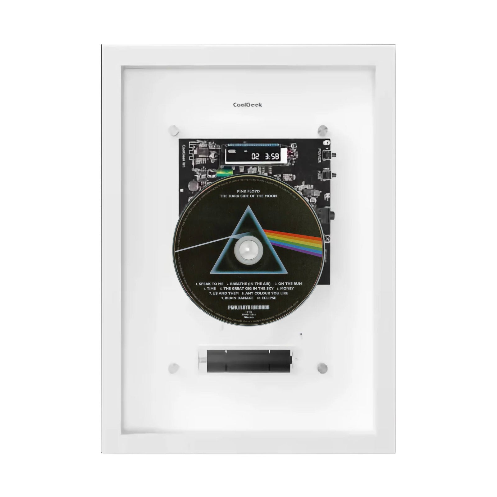 CoolGeek M1 cd player, white