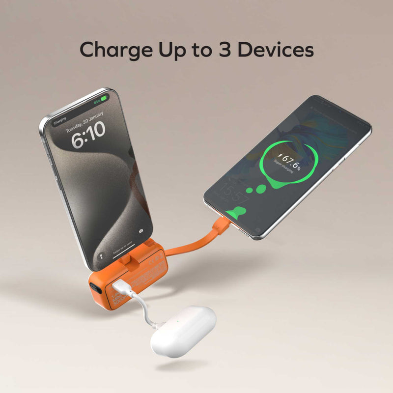 Momax 1-Power Mini Battery Pack, Orange