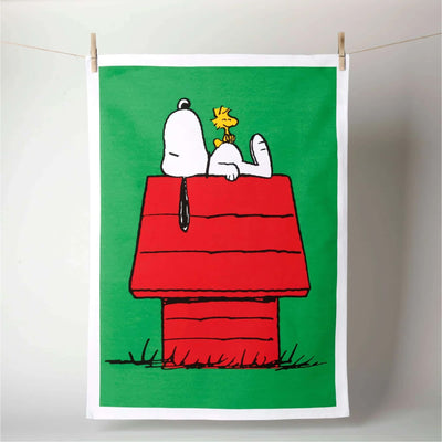Peanuts x Magpie Snoopy tea towel, home