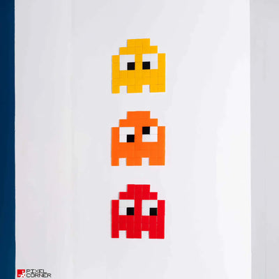 Pixel Corner Pixel Art Kit Classic diy wall art, the gloomies yellow