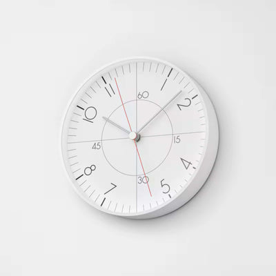 Lemnos Earth wall clock less
