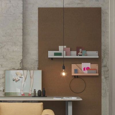 Muuto Folded wall shelf 63x16, grey