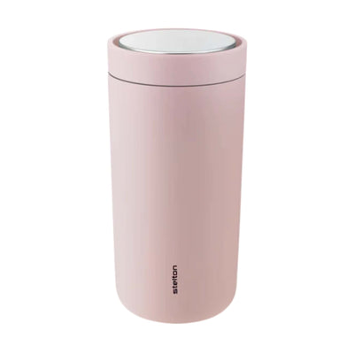 Stelton To Go Click vacuum insulated cup 400ml, soft rose