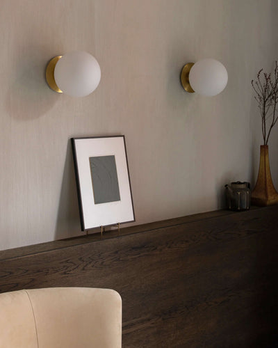 Audo TR Bulb Ceiling/Wall Lamp , TR Matte Bulb/Brushed Brass