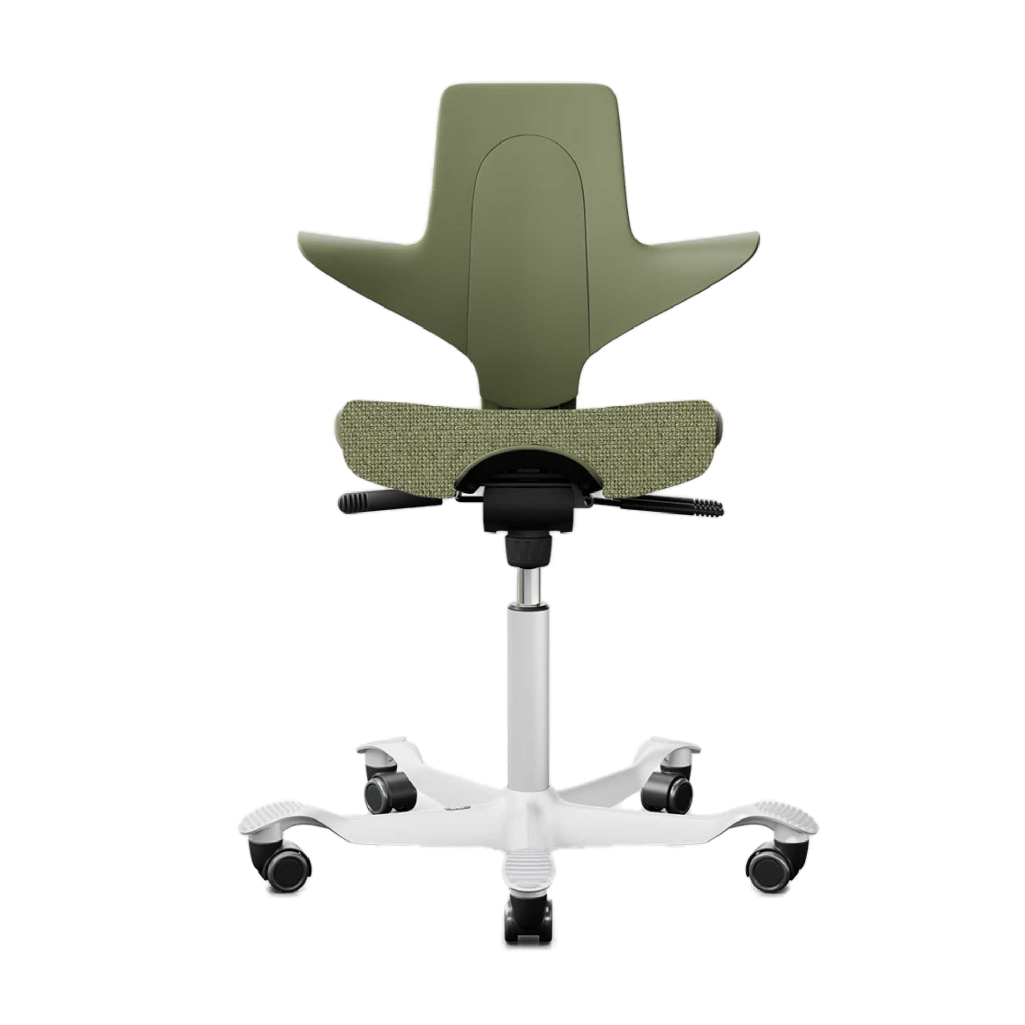 HAG Capisco Puls 8020 ergonomic chair, Cura Moss