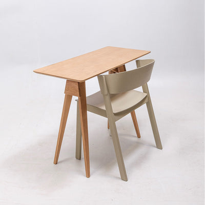 refurbished | Design House Stockholm Arco small desk & Muuto Cover side chair bundle
