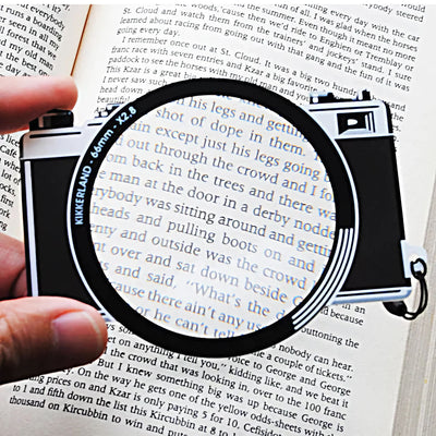 Kikkerland Fresnel Bookmark 66mm Camera