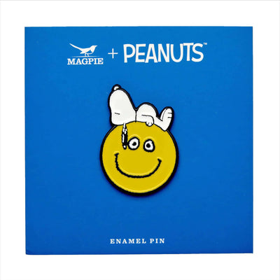 Peanuts x Magpie Snoopy enamel pin, nice day