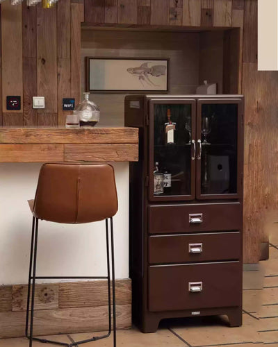Dulton Doctor bar cabinet with 3 drawers