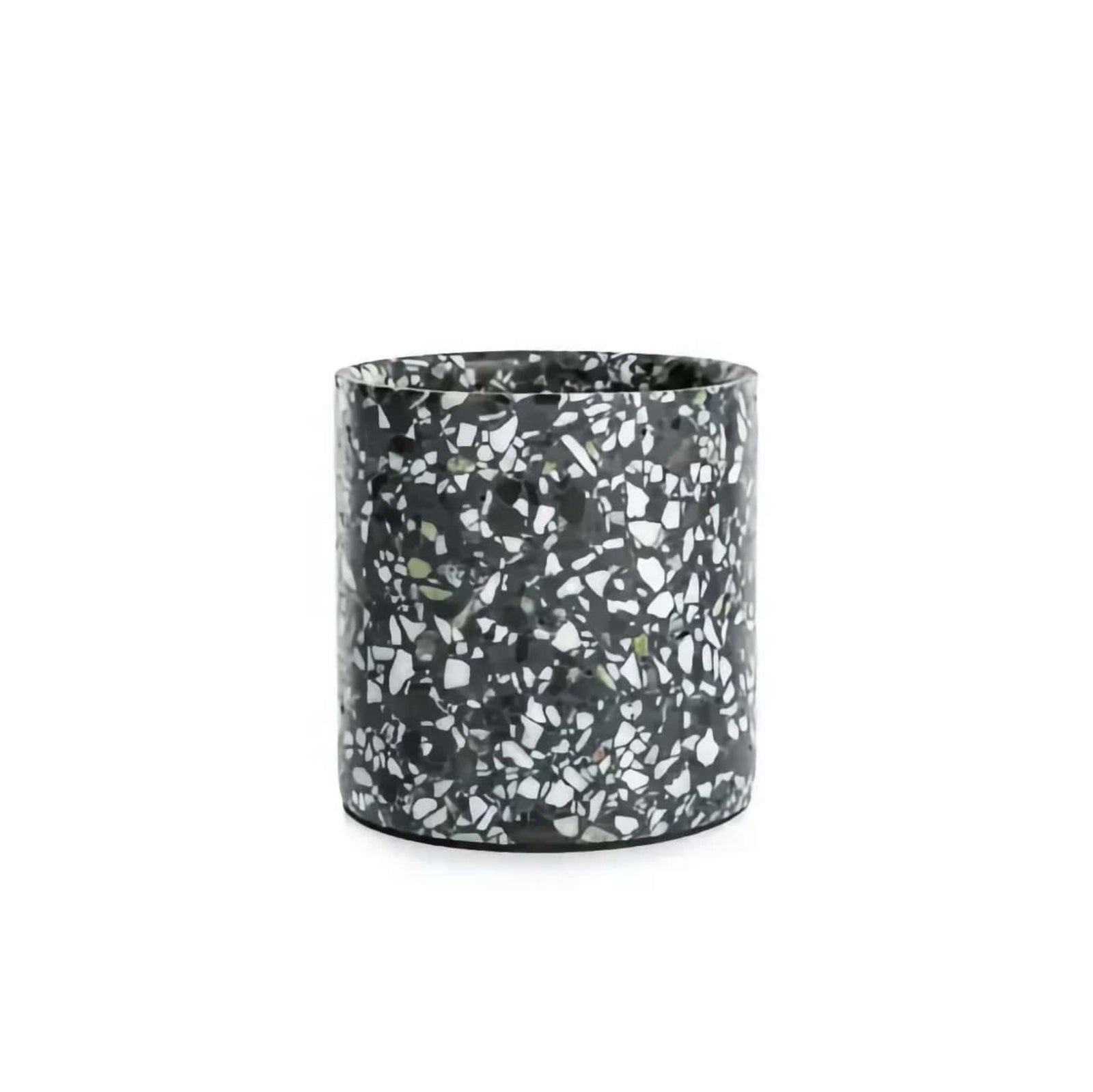 XLBoom Terrazzo pot small, black