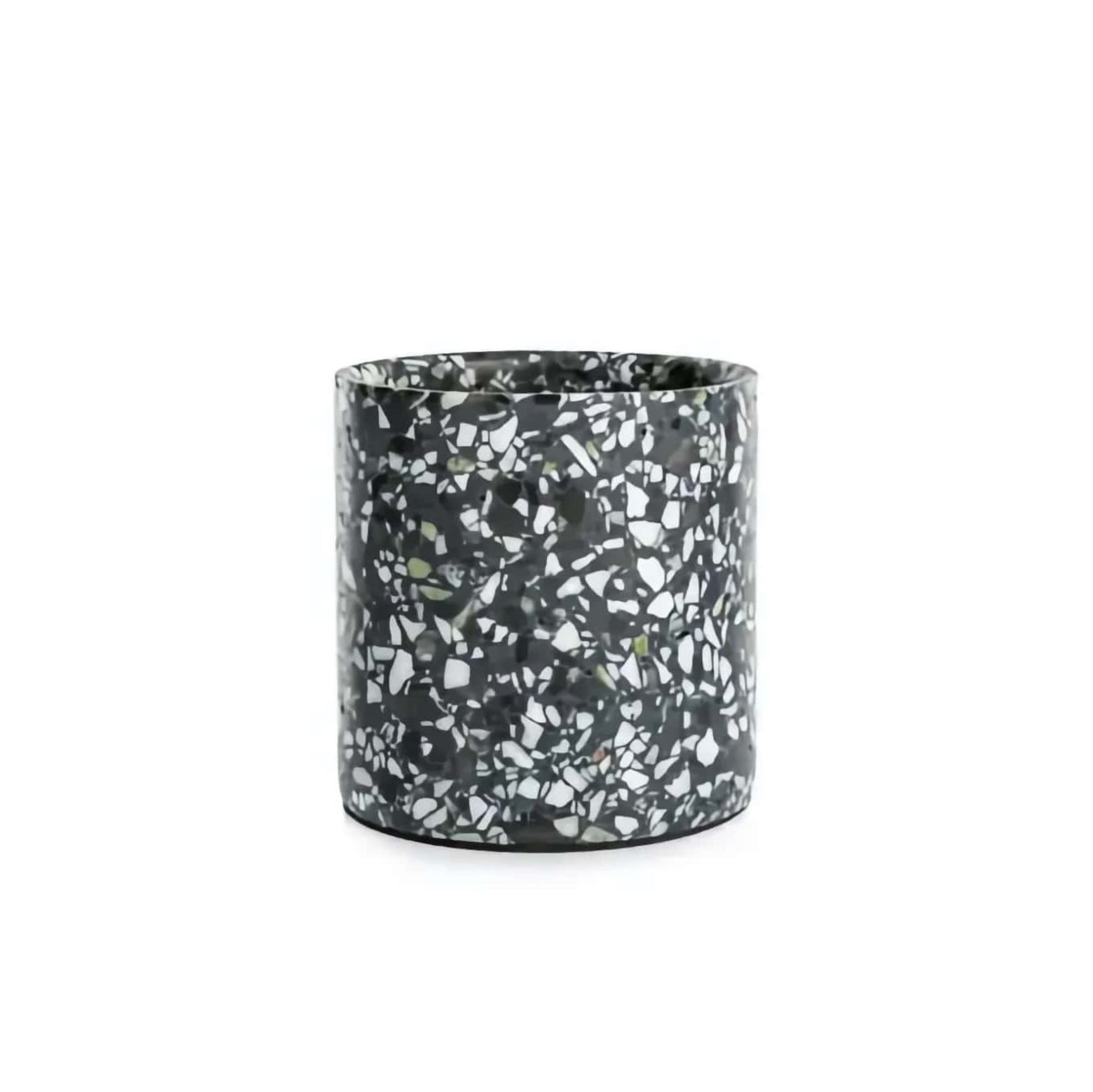 XLBoom Terrazzo pot small, black