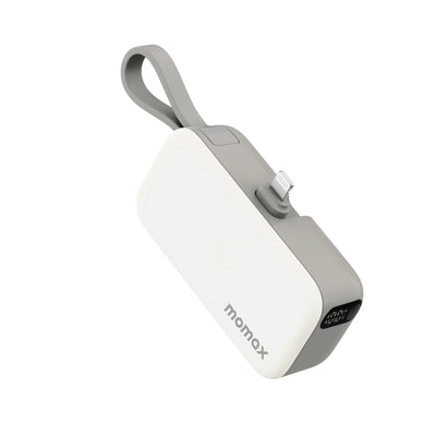 Momax 1-Power Mini Battery Pack Lightning for iPhone, White