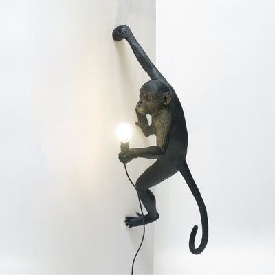 refurbished | Seletti Monkey Lamp Hanging, black