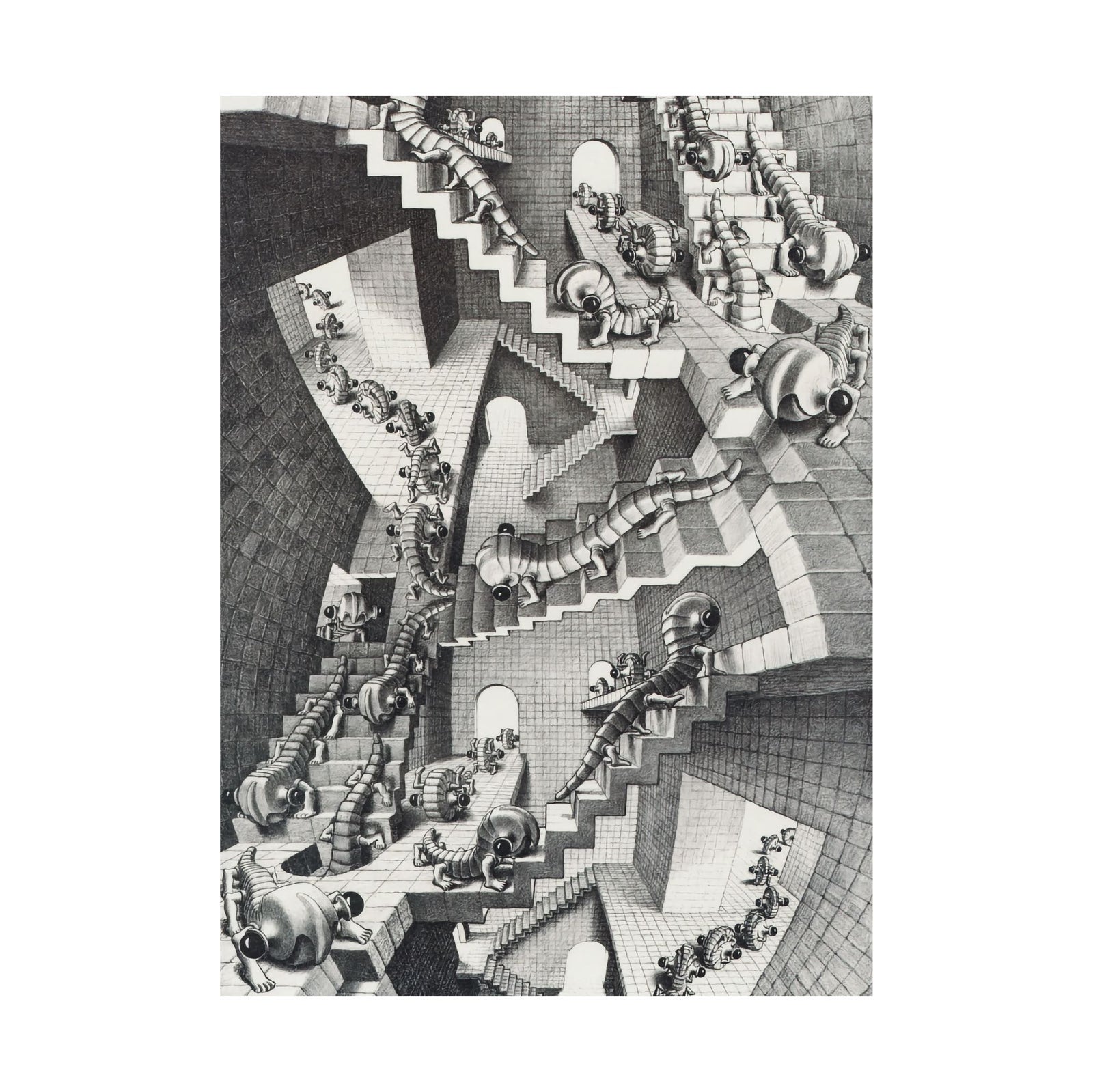 Bekking & Blitz puzzle (1000 pieces), house of stairs