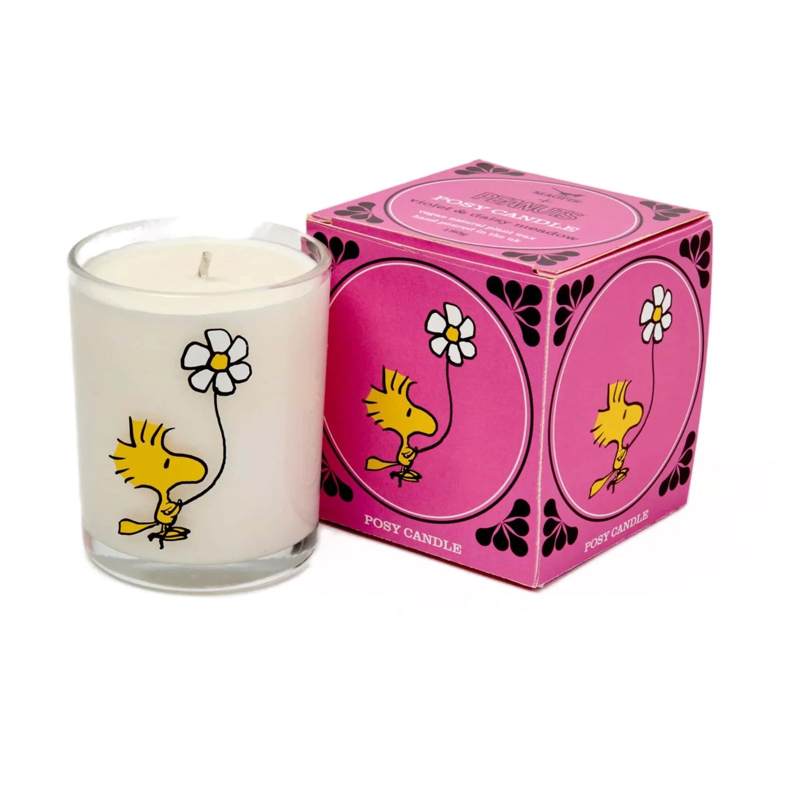 Magpie x Peanuts scented candle, posy
