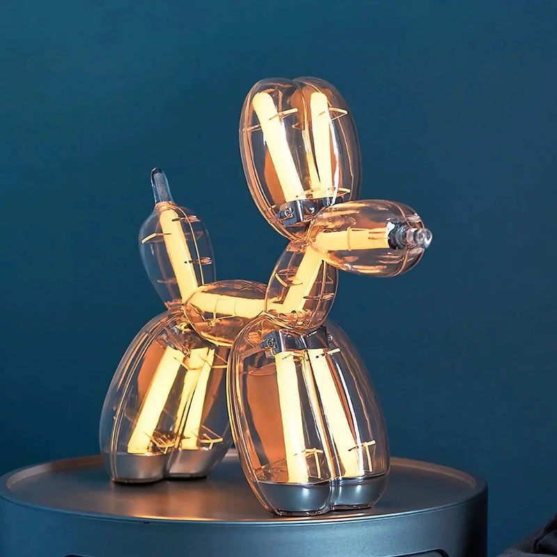 Lexon Balloon Dog Lamp by Jeff Koons