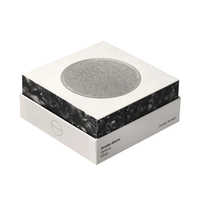 Jacob Jensen Optical smoke alarm pack of 3, silver