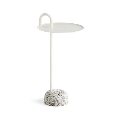 Hay Bowler side table, cream white