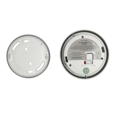 Jacob Jensen Optical smoke alarm pack of 3, silver