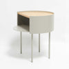 refurbished | Blu Dot Li'l Something side table, putty