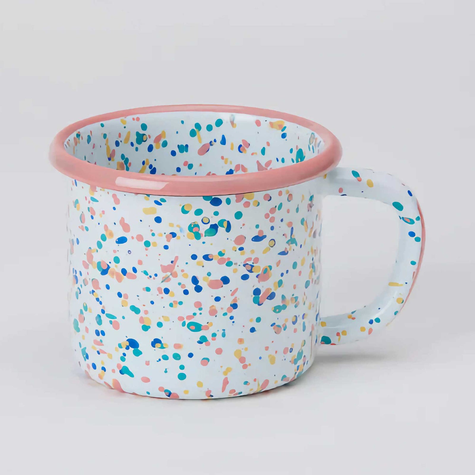 Kapka Enamel Wonder Wheel Mug, Pink