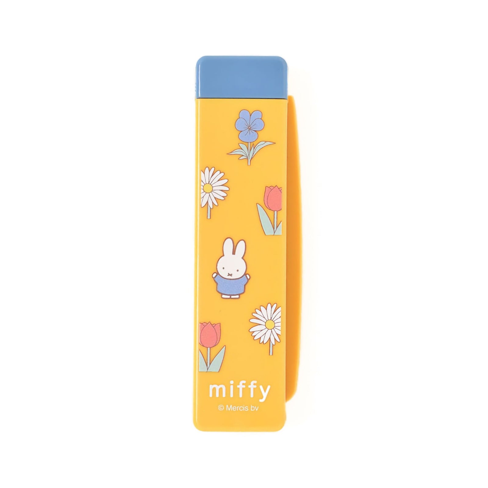 Miffy Colorful Sagara comb & mirror, yellow