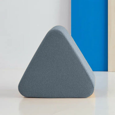 Innovation Livining Triangular pouf, 525 mixed dance light blue