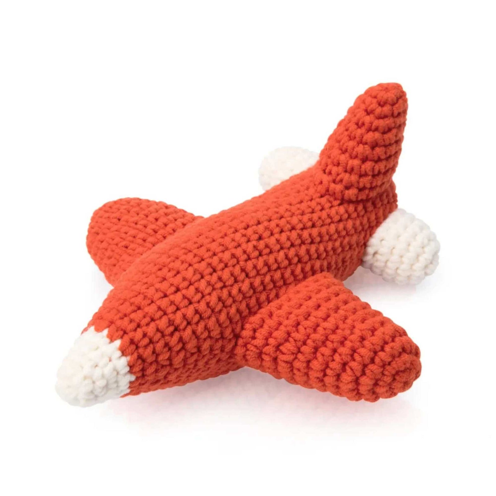 Just Dutch handmade toy Airplane, red