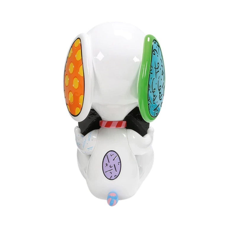 Romero Britto Peanuts Snoopy heart statue