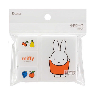 Skater Miffy Medicine Holder, Fruit