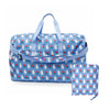 HAPI+TAS© Miffy Foldable Duffle Bag 38L, Blue Miffy and Rose
