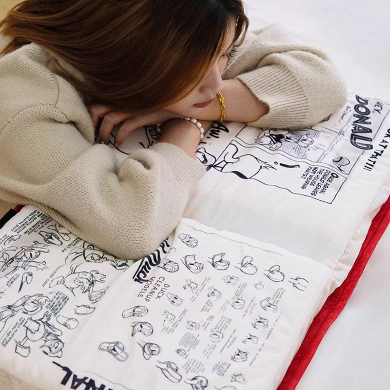 Sunday Home Studio Book foldable cushion, donald duck