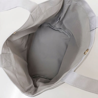 Miffy Diagonal Check series tote, grey