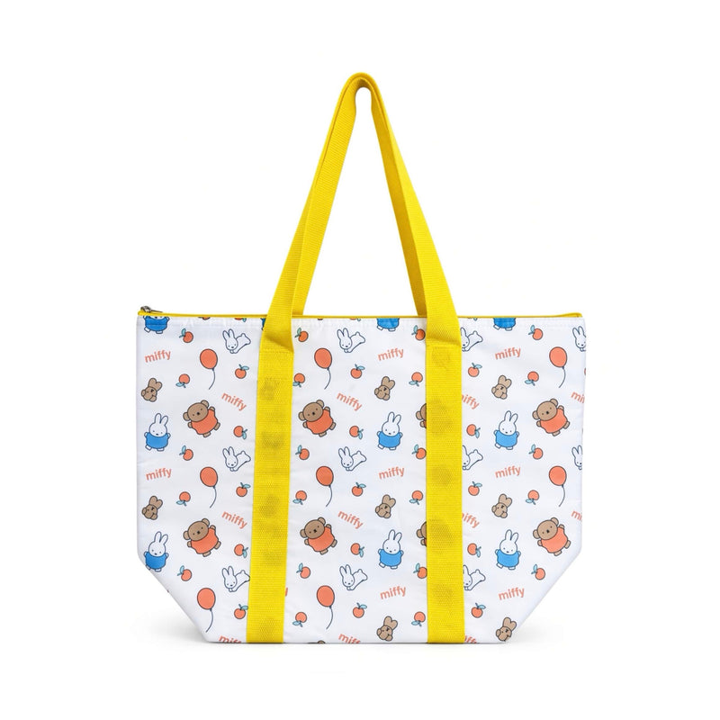 Miffy cooler tote bag, yellow