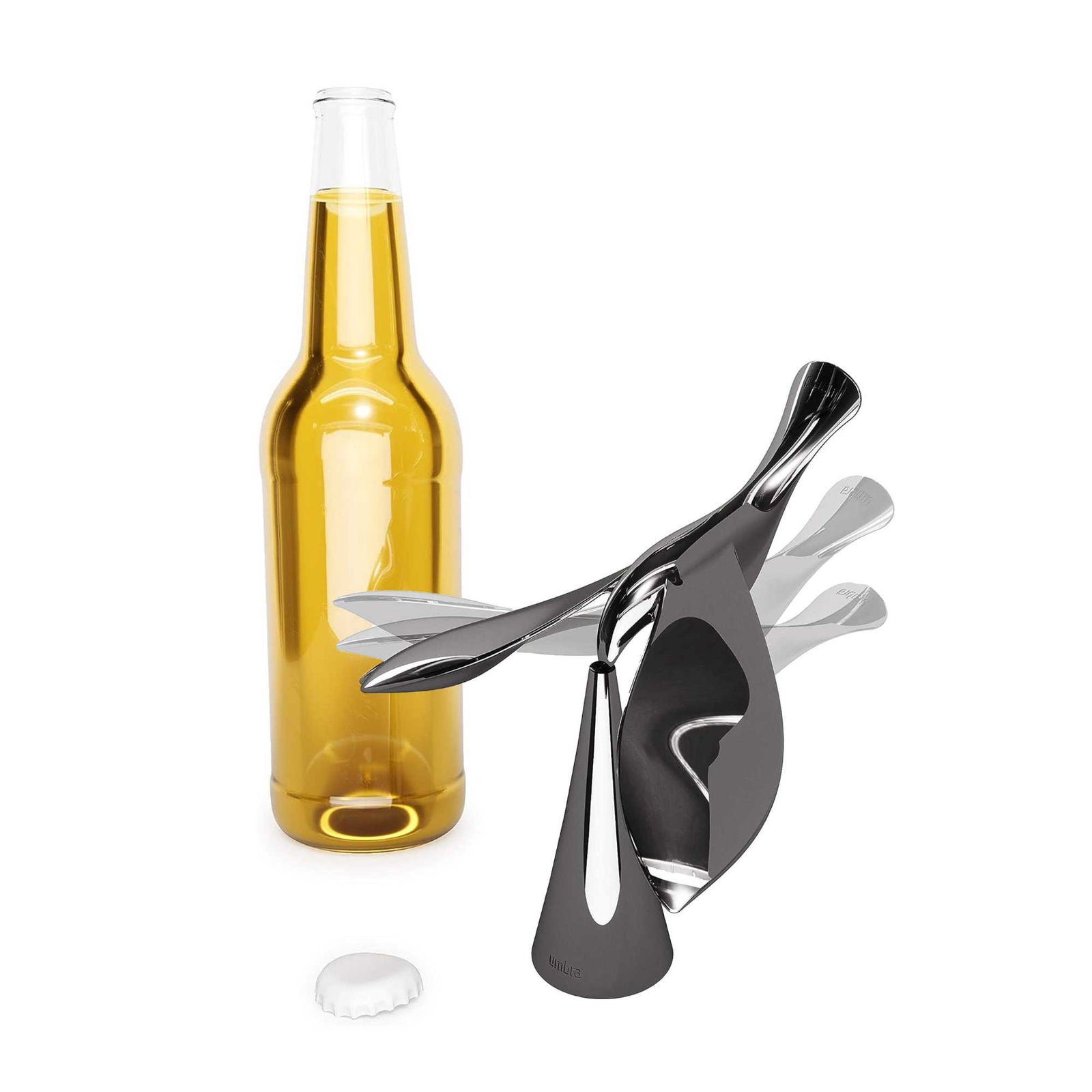 Umbra Tipsy Balancing Bottle Opener , Titanium