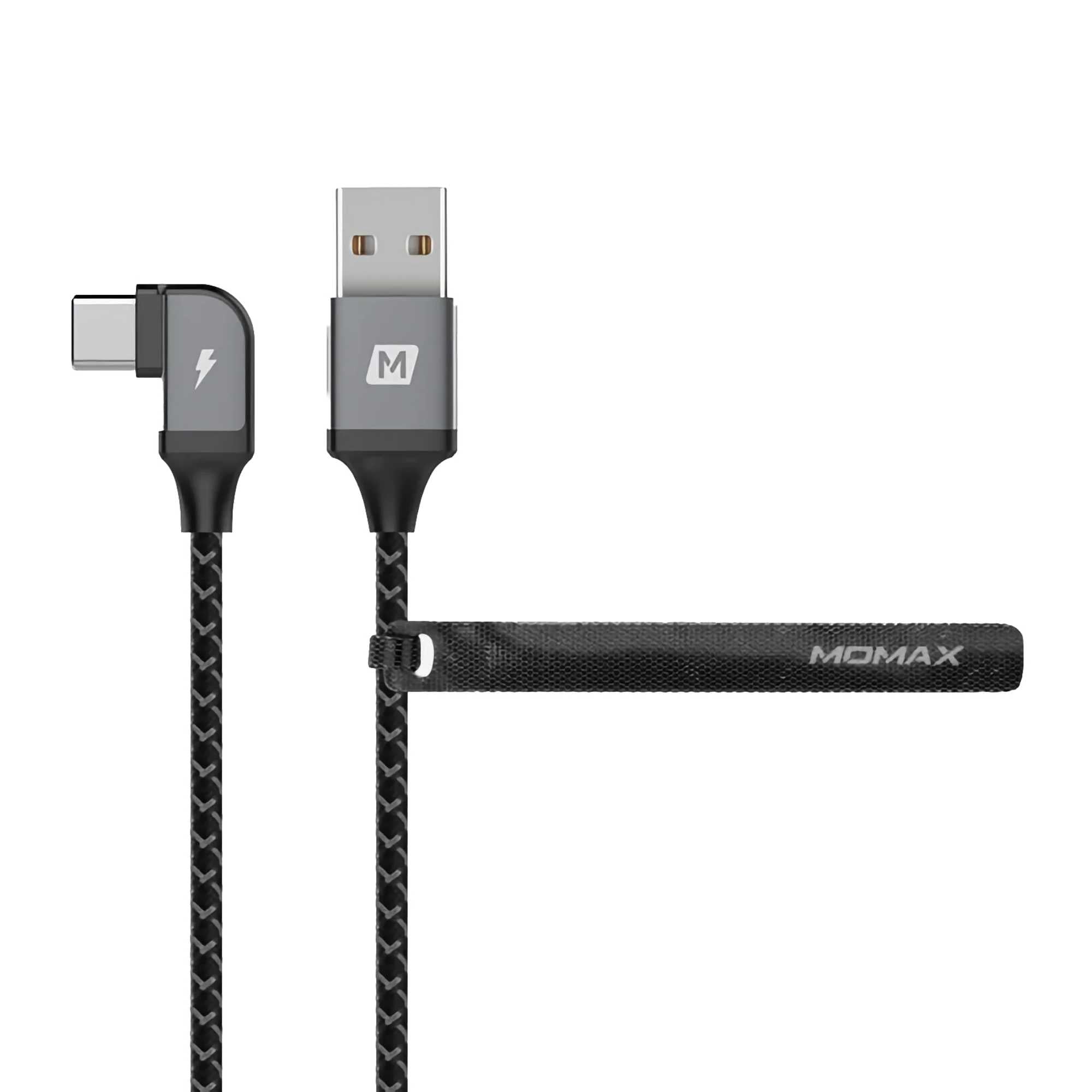 Momax GO link 1.2M USB-C to USB-A L-Shape Mobile Gaming Cable