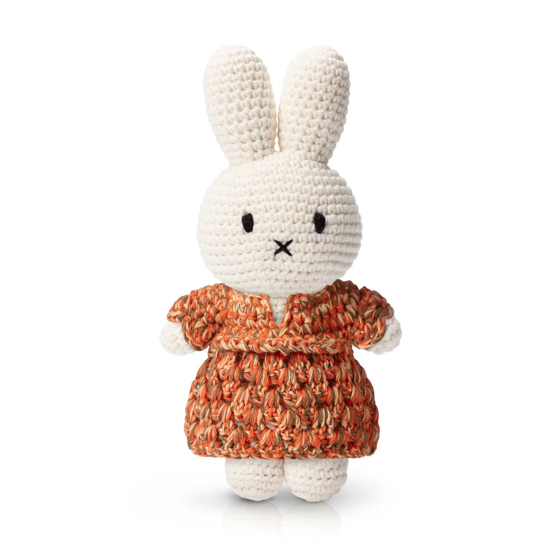Just Dutch Miffy crochet doll, kaap skil dress