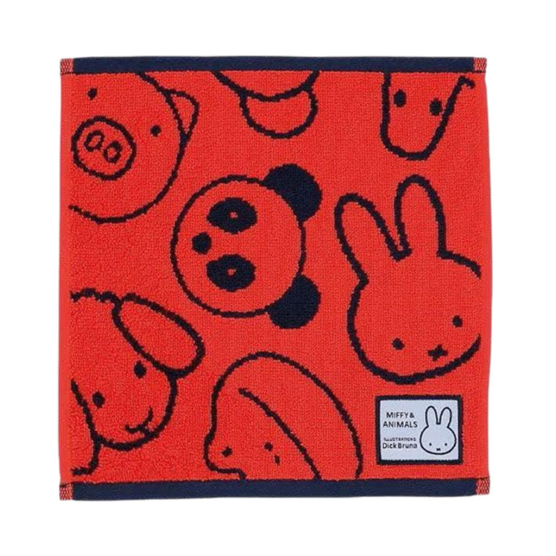 Miffy Mini towel, animal friends