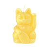 Donkey Lucky Cat Candle, Yellow